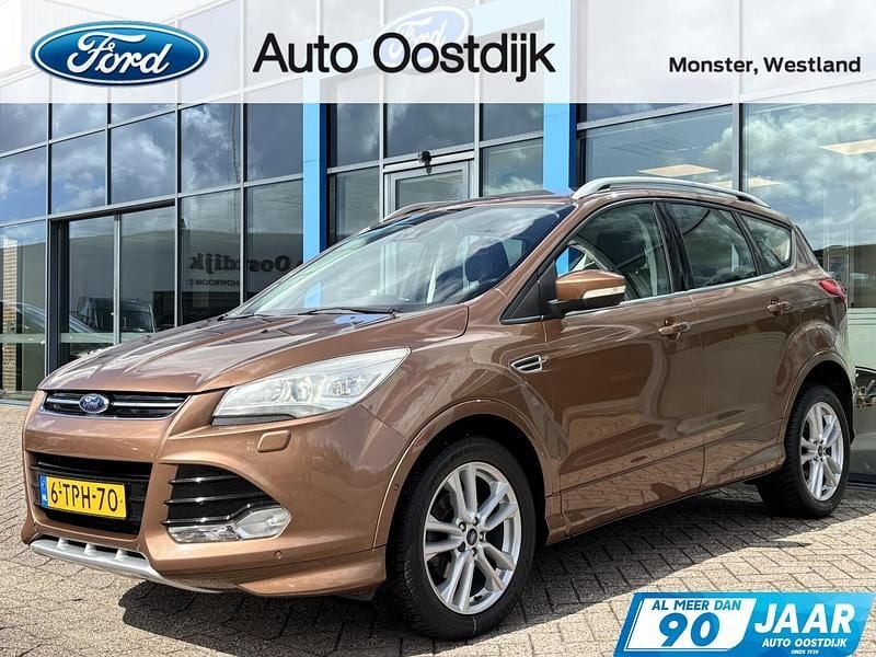 Bruin Gebruikt 2014 Ford Kuga Titanium SUV | € 11.950 (Goede deal) - Afbeelding 1/4