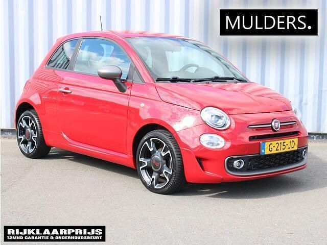 Rood Gebruikt 2019 Fiat 500 Sport Hatchback | € 10.950 (Eerlijke prijs) - Afbeelding 1/3