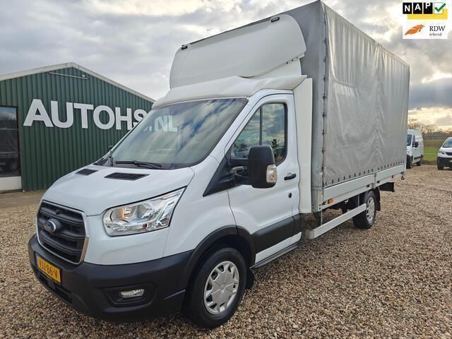 Wit Gebruikt 2021 Ford Transit Pickup | € 19.500 (Eerlijke prijs) - Afbeelding 1/4