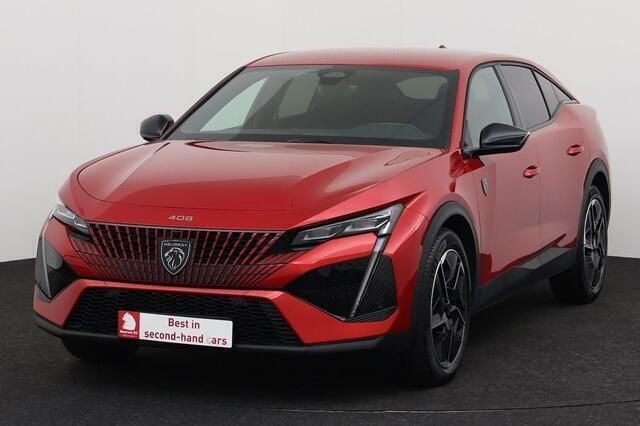 Rood Gebruikt 2024 Peugeot 408 GT Sedan | € 29.595 (Eerlijke prijs) - Afbeelding 1/4
