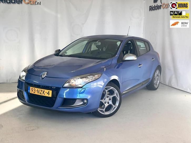 Blauw Occasion 2011 Renault Mégane III GT Hatchback | € 4.499 (Super prijs) - Afbeelding 1/4