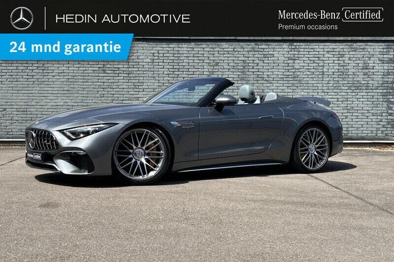 Grijs Gebruikt 2023 Mercedes SL63 AMG AMG Cabriolet | € 185.000 (Super prijs) - Afbeelding 1/4