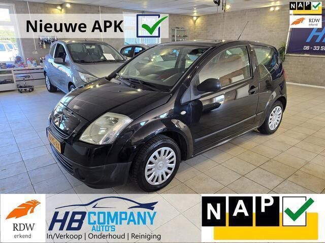 Zwart Gebruikt 2004 Citroën C2 Prestige Hatchback | € 1.199 (Eerlijke prijs) - Afbeelding 1/4
