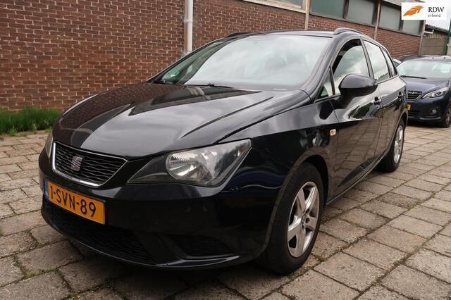 Zwart Gebruikt 2012 Seat Ibiza ST Style Stationwagen | € 2.500 - Afbeelding 1/4