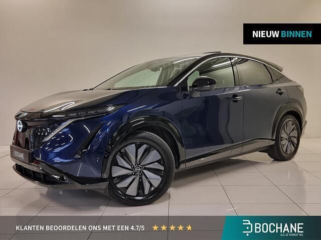 Twotone (dark blue/black) (donker blauw) Occasion 2023 Nissan Ariya Evolve SUV | € 32.250 (Eerlijke prijs) - Afbeelding 1/4