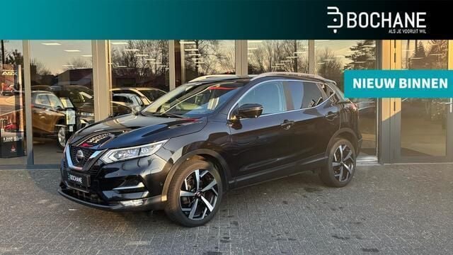 Zwart Gebruikt 2018 Nissan Qashqai Tekna SUV | € 16.245 (Eerlijke prijs) - Afbeelding 1/4