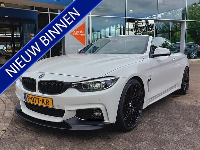 Wit Gebruikt 2018 BMW 420 Executive Cabriolet | € 28.950 (Eerlijke prijs) - Afbeelding 1/4