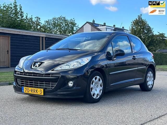 Zwart Gebruikt 2011 Peugeot 207 Active Hatchback | € 3.250 (Goede deal) - Afbeelding 1/4