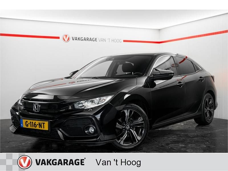 Occasion Honda Civic 127 PK (93 kW) 2019 Zwart Hatchback