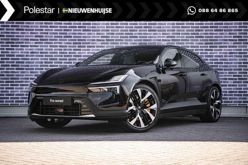 Zwart Gebruikt 2024 Polestar 4 Long Range Dual motor SUV | € 66.899 (Iets duurder) - Afbeelding 1/4
