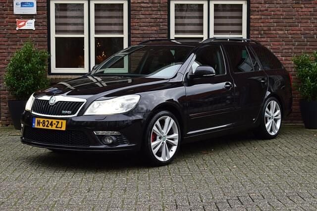 Occasion Skoda Octavia RS 200 PK (147 kW) 2010 Zwart Stationwagen