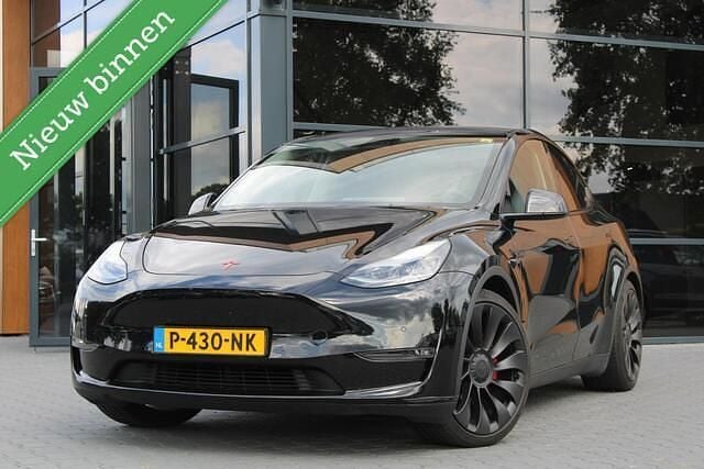 Zwart Gebruikt 2022 Tesla Model Y Performance SUV | € 28.950 (Goede deal) - Afbeelding 1/4