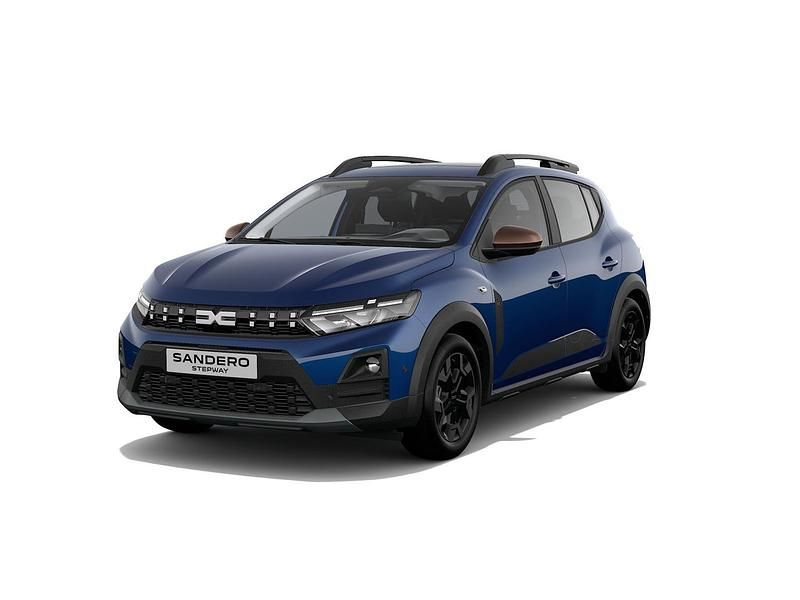 Nieuw Dacia Sandero Extreme 120 PK (88 kW) 2025 Bleu iron (blauw metallic) Hatchback