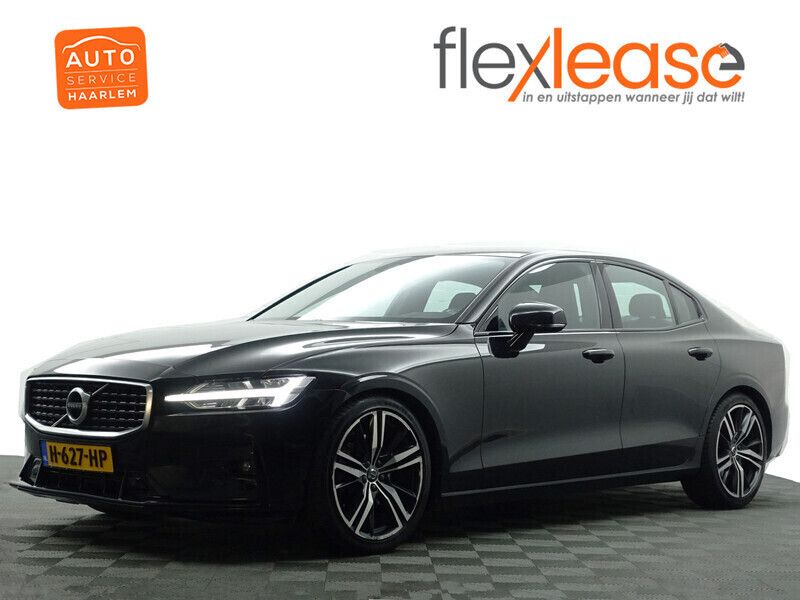 Zwart metallic Gebruikt 2020 Volvo S60 R-Design Sedan | € 29.900 (Duur) - Afbeelding 1/4