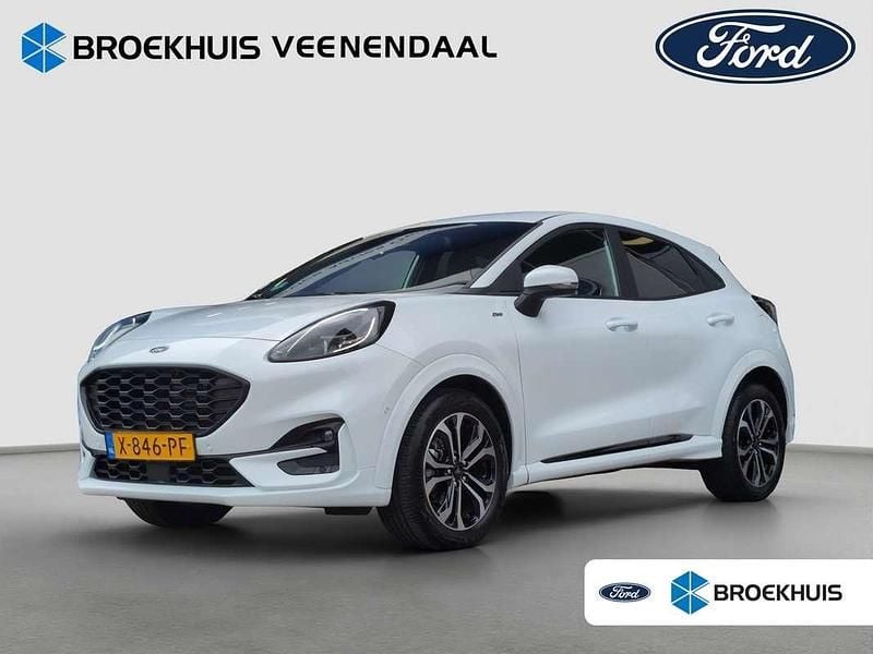 Wit Gebruikt 2024 Ford Puma ST-Line SUV | € 26.400 (Eerlijke prijs) - Afbeelding 1/4
