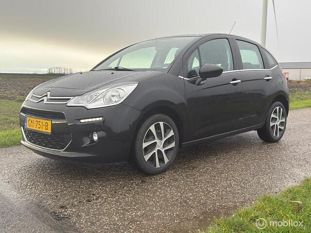Zwart Occasion 2015 Citroën C3 PureTech Hatchback | € 3.650 (Eerlijke prijs) - Afbeelding 1/4