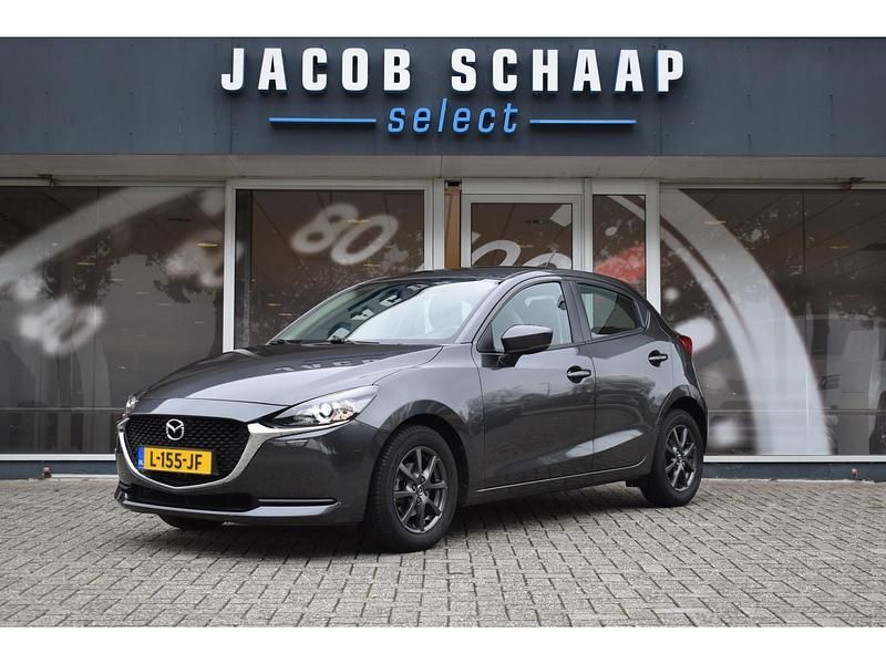 Grijs Gebruikt 2021 Mazda 2 Comfort Hatchback | € 15.000 (Eerlijke prijs) - Afbeelding 1/4