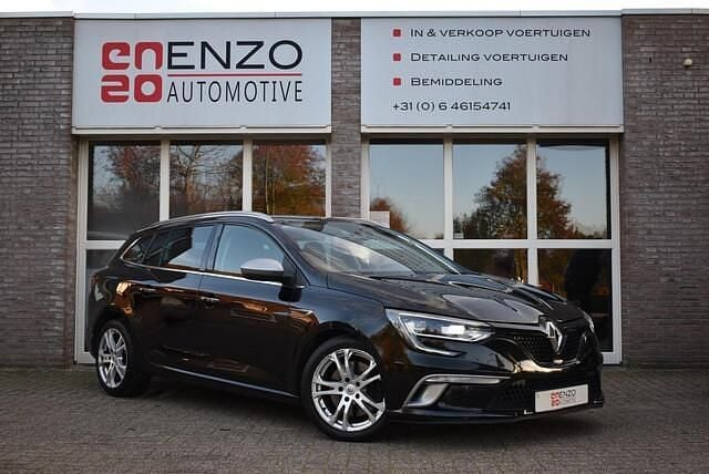 Zwart Gebruikt 2018 Renault Mégane GT Line GT-Line Stationwagen | € 16.750 (Iets duurder) - Afbeelding 1/4