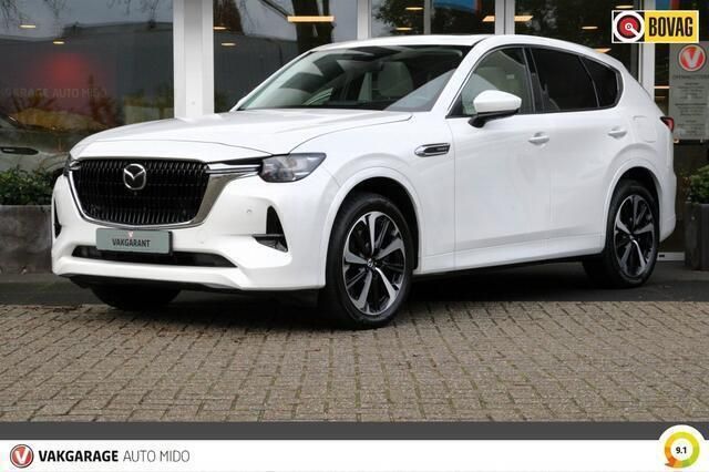 Wit Gebruikt 2022 Mazda CX-60 Takumi-Line SUV | € 43.950 (Eerlijke prijs) - Afbeelding 1/4