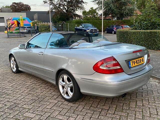 Occasion Mercedes CLK200 Avantgarde 163 PK (119 kW) 2003 Zilver (metallic) Cabriolet