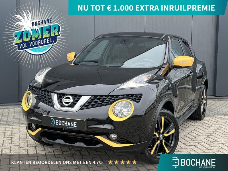 Zwart Gebruikt 2017 Nissan Juke S SUV | € 11.995 (Eerlijke prijs) - Afbeelding 1/4
