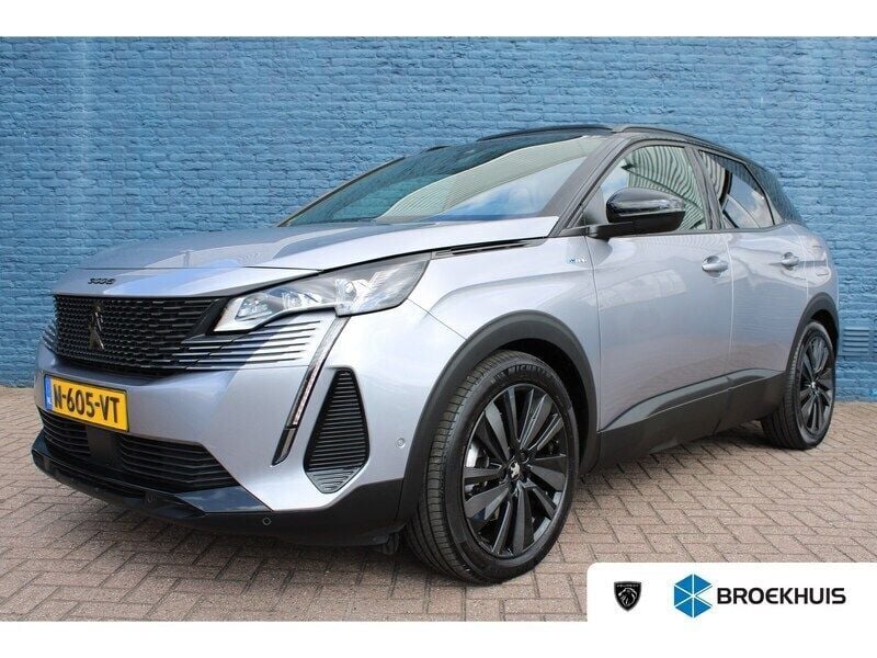Grijs, metallic lak Gebruikt 2021 Peugeot 3008 GTi SUV | € 25.900 (Eerlijke prijs) - Afbeelding 1/4