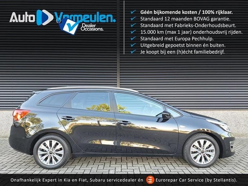 Zwart Gebruikt 2018 Kia Ceed Stationwagen | € 12.990 (Goede deal) - Afbeelding 1/3