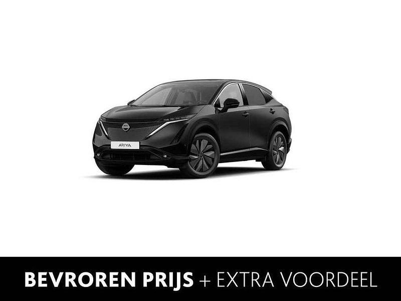 Pearl black (zwart parelmoer) Nieuw 2026 Nissan Ariya Evolve SUV | € 45.510 (Goede deal) - Afbeelding 1/4
