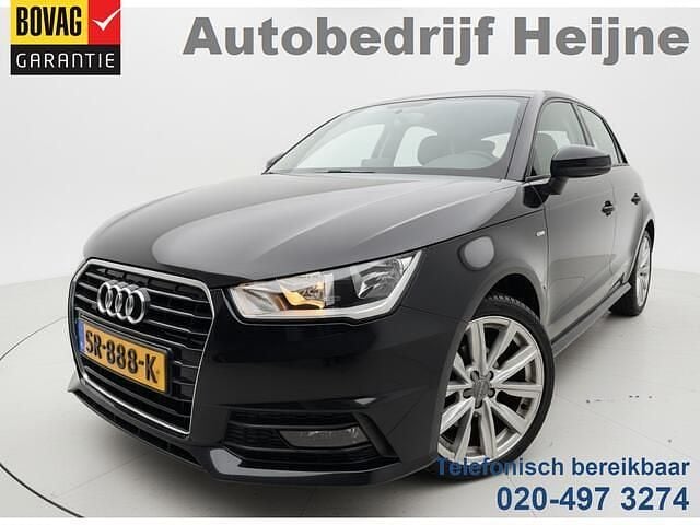 Occasion Audi A1 Sportback S-Line 97 PK (71 kW) 2018 Zwart (metallic) Hatchback