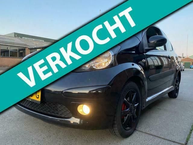 Zwart Occasion 2008 Toyota Aygo Hatchback | € 2.999 (Goede deal) - Afbeelding 1/4