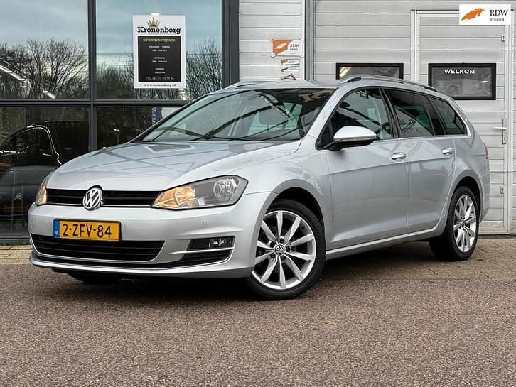 Grijs (metallic) Gebruikt 2014 VW Golf VII Edition Stationwagen | € 6.450 (Eerlijke prijs) - Afbeelding 1/4