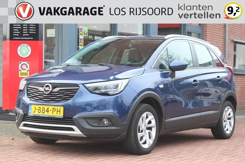 Blauw Occasion 2020 Opel Crossland X Innovation SUV | € 12.395 (Goede deal) - Afbeelding 1/4