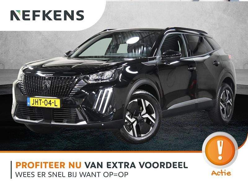 Zwart Occasion 2025 Peugeot 2008 Allure SUV | € 28.625 (Goede deal) - Afbeelding 1/4