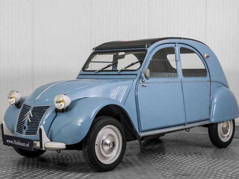 Blauw Gebruikt 1960 Citroën 2CV Sedan | € 16.900 - Afbeelding 1/4