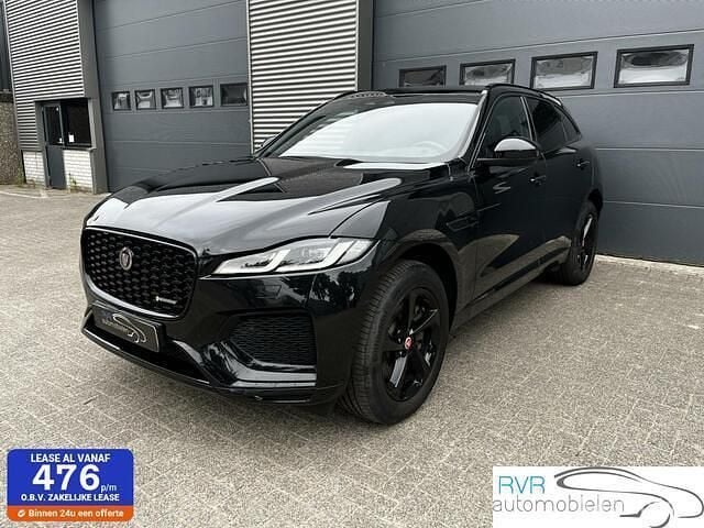 Zwart Gebruikt 2022 Jaguar F-Pace R-Dynamic SUV | € 35.950 - Afbeelding 1/4