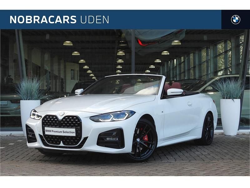 Wit Occasion 2022 BMW 420 Executive Cabriolet | € 49.850 (Eerlijke prijs) - Afbeelding 1/4