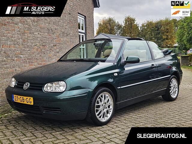 Groen Gebruikt 2000 VW Golf IV Highline Cabriolet | € 6.950 - Afbeelding 1/4