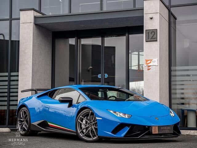 Occasion Lamborghini Huracán 610 PK (448 kW) 2018 Blauw (metallic) Coupé
