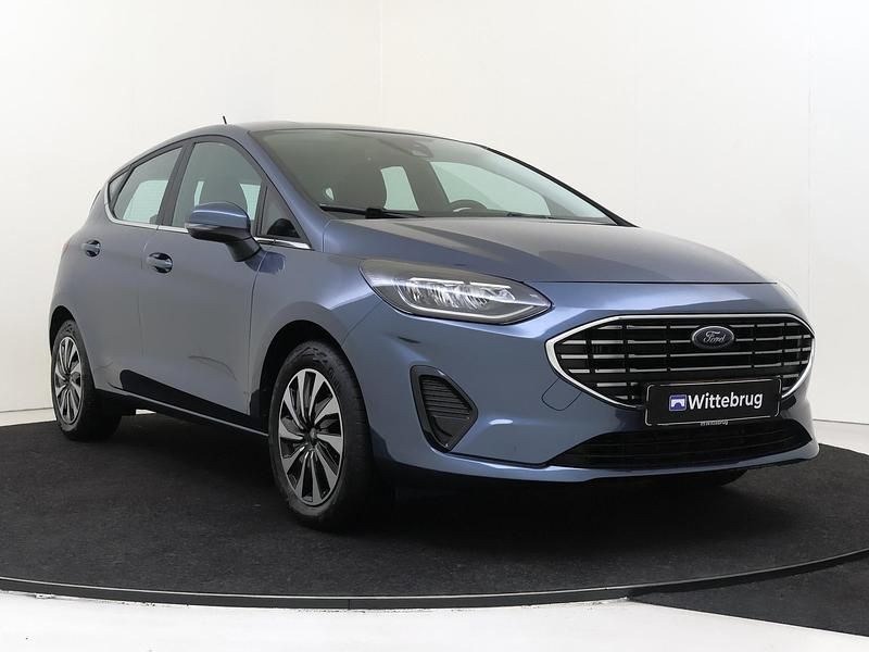 Occasion Ford Fiesta Titanium 125 PK (91 kW) 2023 Blauw Hatchback