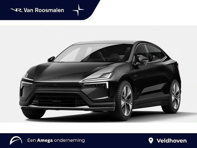 Zwart Nieuw 2025 Polestar 4 SUV | € 58.950 (Eerlijke prijs) - Afbeelding 1/4