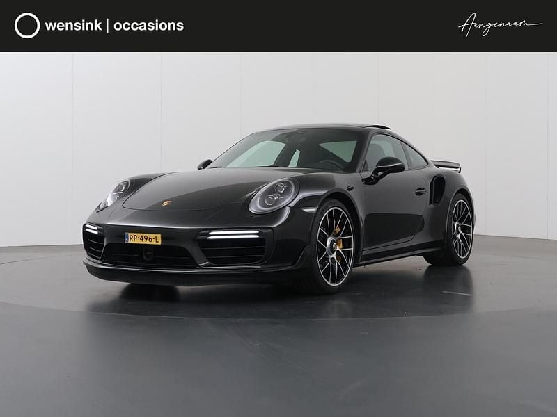 Zwart Gebruikt 2018 Porsche 911 Turbo S Coupé | € 175.840 - Afbeelding 1/4