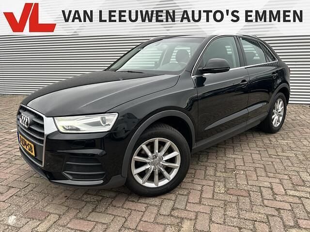 Zwart Occasion 2015 Audi Q3 Basis SUV | € 15.900 (Goede deal) - Afbeelding 1/4