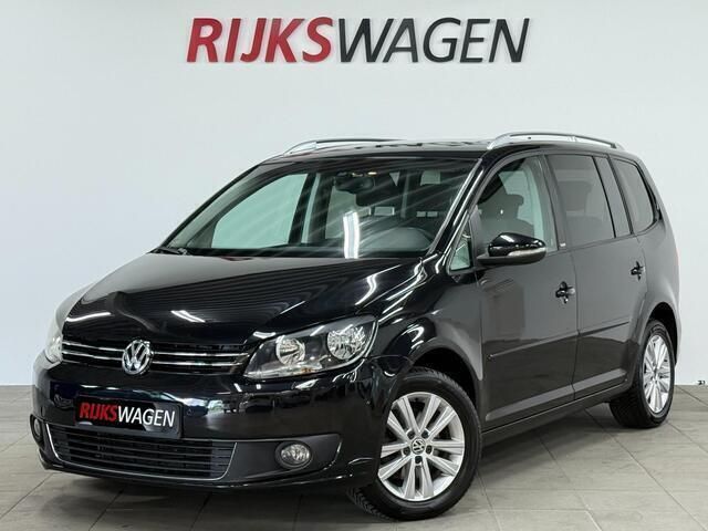 Zwart Gebruikt 2012 VW Touran Highline MPV | € 9.550 (Eerlijke prijs) - Afbeelding 1/4