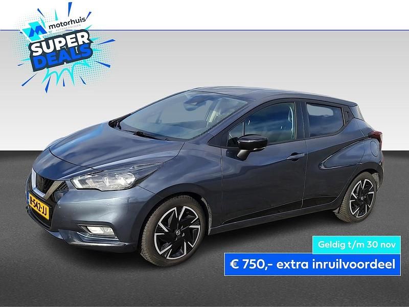 Grijs Gebruikt 2022 Nissan Micra Hatchback | € 12.490 (Eerlijke prijs) - Afbeelding 1/4
