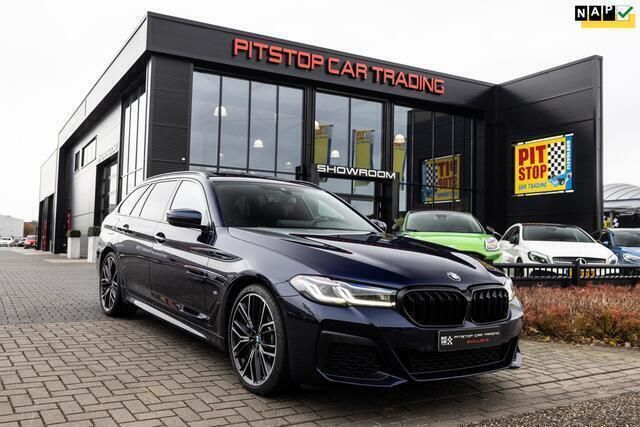 Blauw Gebruikt 2021 BMW 530 M Sport Stationwagen | € 34.750 (Super prijs) - Afbeelding 1/3