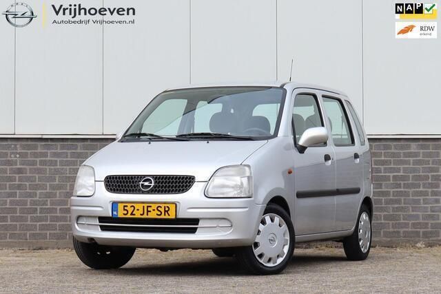 Grijs Gebruikt 2002 Opel Agila Comfort Hatchback | € 1.250 (Eerlijke prijs) - Afbeelding 1/4
