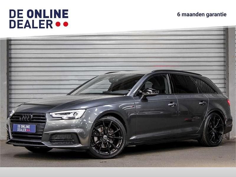 Grijs Gebruikt 2018 Audi A4 Black Edition Stationwagen | € 21.950 (Duur) - Afbeelding 1/4