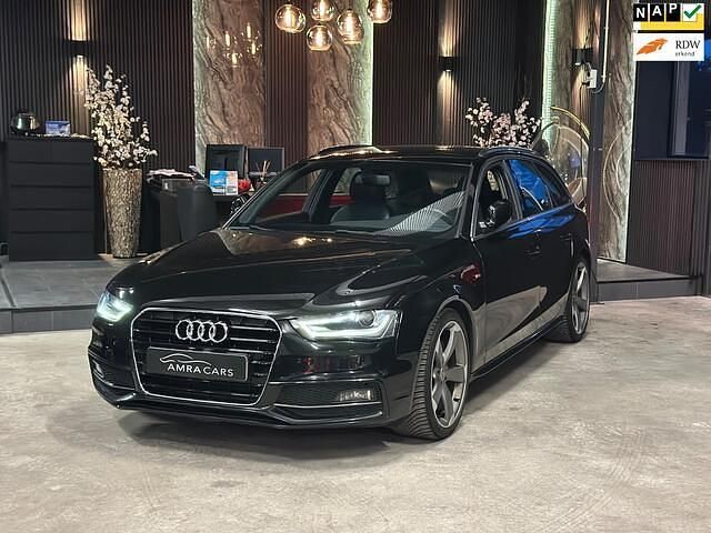 Zwart Gebruikt 2015 Audi A4 S-Line Stationwagen | € 11.500 (Goede deal) - Afbeelding 1/4