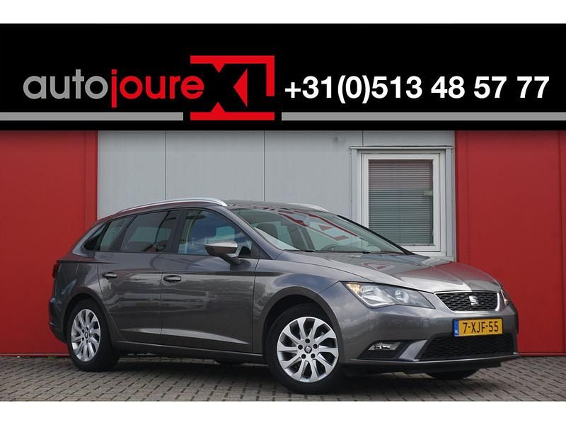 Grijs Gebruikt 2014 Seat Leon Ecomotive Stationwagen | € 4.499 (Duur) - Afbeelding 1/4