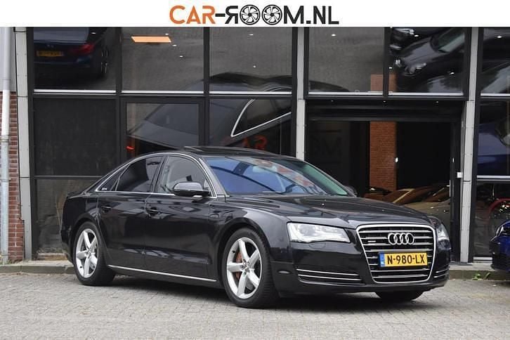 Zwart Gebruikt 2010 Audi A8 Proline Sedan | € 18.450 - Afbeelding 1/3